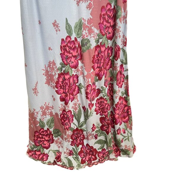 Free People Maxi Dress Get to You Floral Maxi Sleeveless Strappy Boho NWT Medium - Picture 8 of 10